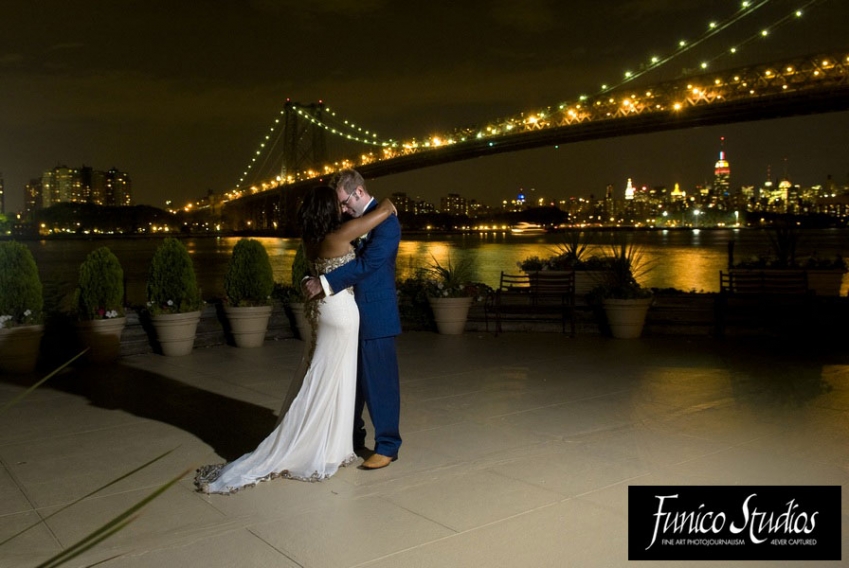 giando on the water wedding portrait of bride and groom