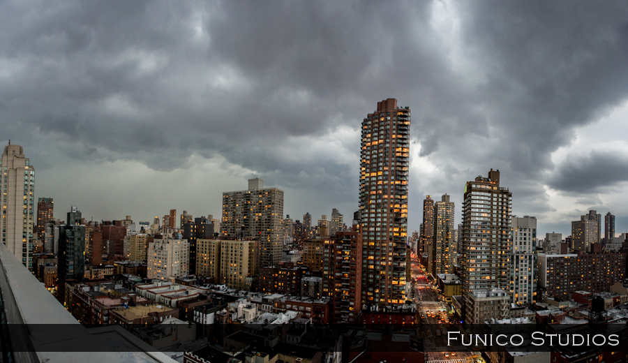 Dramatic Manhattan Skyline photo