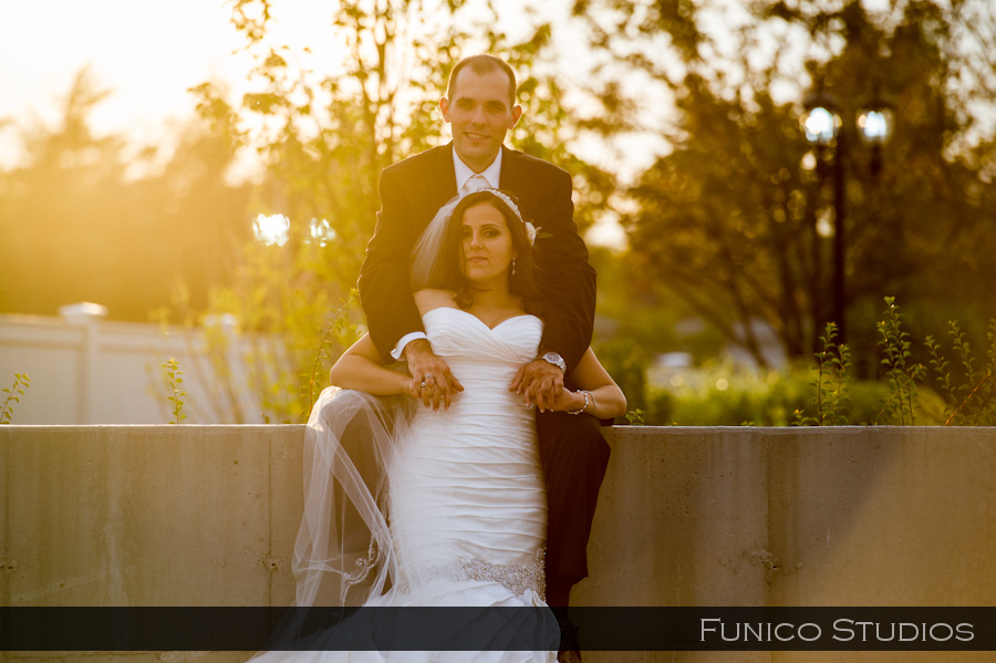 greentree country club bride and groom portrait