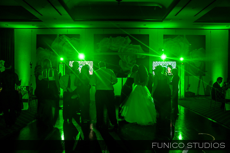 wedding reception at nicotra's ballroom