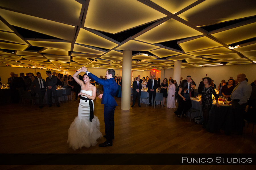 maritime parc wedding photo of bride and groom dancing