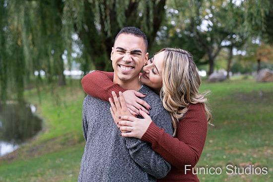 Danielle + Elizer's Engagement Photos in Croton-on-Hudson, NY