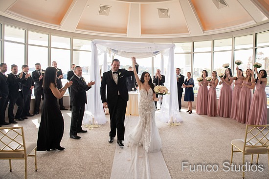 Michelle + Andrew's Wedding Photos at Glen Island Harbour Club, New Rochelle, NY